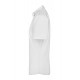 DAMESBLOUSE LADIES JN679 SHIRT SHORT SLEEVE POPLIN WHITE Bedrijfskleding bedrukken