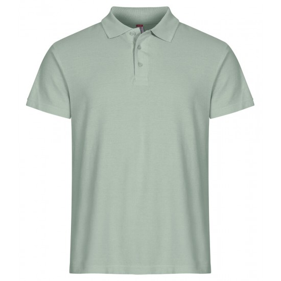 POLOSHIRT CLIQUE BASIC POLO 028230 615 SALIEGROEN Polo korte mouw