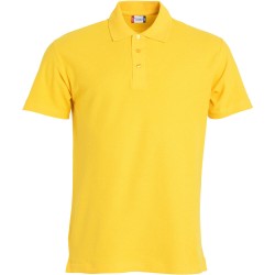 POLOSHIRT CLIQUE BASIC POLO 028230 10 LEMON