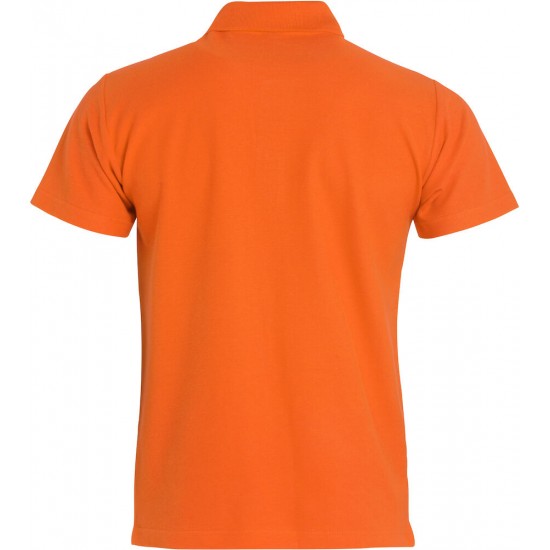 POLOSHIRT CLIQUE BASIC POLO 028230 18 DIEP ORANJE Polo korte mouw