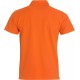 POLOSHIRT CLIQUE BASIC POLO 028230 18 DIEP ORANJE Polo korte mouw