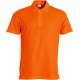 POLOSHIRT CLIQUE BASIC POLO 028230 18 DIEP ORANJE Polo korte mouw