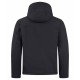 SOFTSHELL CLIQUE PADDED HOODY 020952 99 zwart 