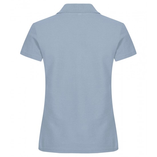 DAMES POLOSHIRT CLIQUE BASIC POLO 028231 570 ZACHTBLAUW Polo korte mouw