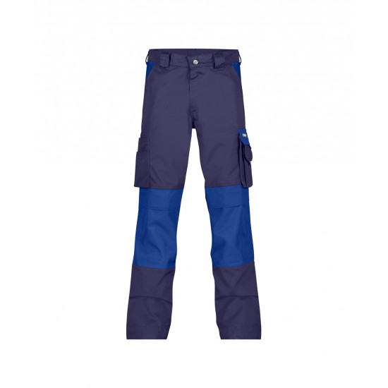 WERKBROEK  DASSY BOSTON 200426 MAFRINEBLAUW MET KORENBLAUW ACCENTEN Werkbroeken