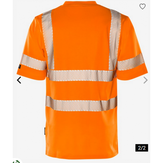 fri High vis T-shirt klasse 2 7407 THV  oranje