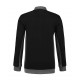 POLOSWEATER L&S WORKWEAR 4700 BLACK PEARLGREY T shirt