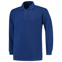 POLOSWEATER MET BOORD TRICORP 301005 PSB280 ROYALBLUE