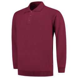 POLOSWEATER MET BOORD TRICORP 301005 PSB280 WIJNROOD