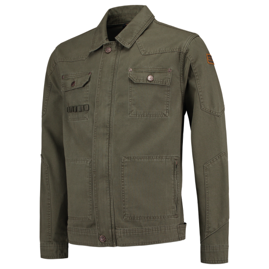 JACK TRICORP 404003 PREMIUM CANVAS ARMY Bedrijfskleding bedrukken