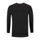T-SHIRT L&S 1265 LONGSLEEVE CREWNECK COT-ELAST LS ZWART T shirt